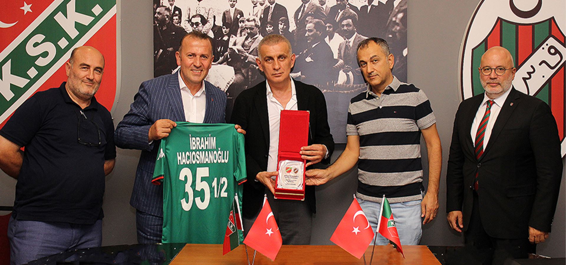 TFF Başkanı İbrahim Hacıosmanoğlu'ndan Ziyaret